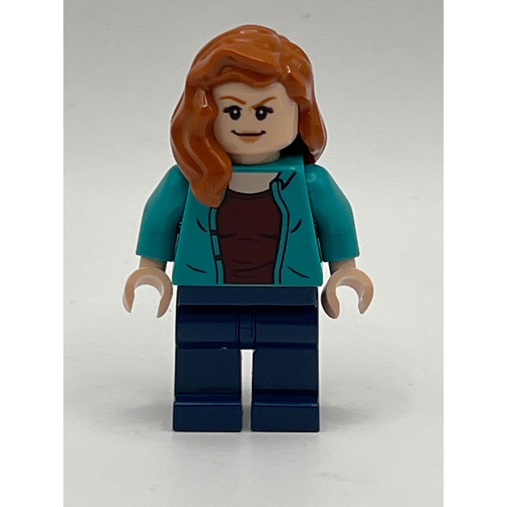 LEGO Jurassic World Claire Dearing Minifigure Teal Jacket jw079